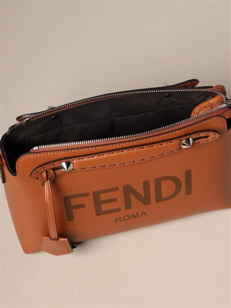 borsa fendi cuoio marrone|Borse a mano FENDI da Donna .